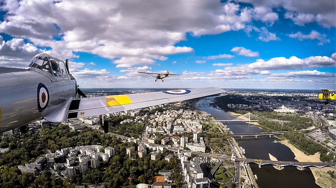 Tiger Moth na ziemi