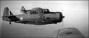 Harvard w PSP — szkolenie pilotów