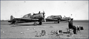 Harvard w PSP — szkolenie pilotów